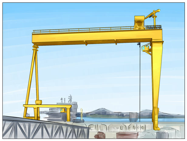 陕西榆林龙门吊厂家租售各种规格的龙门吊