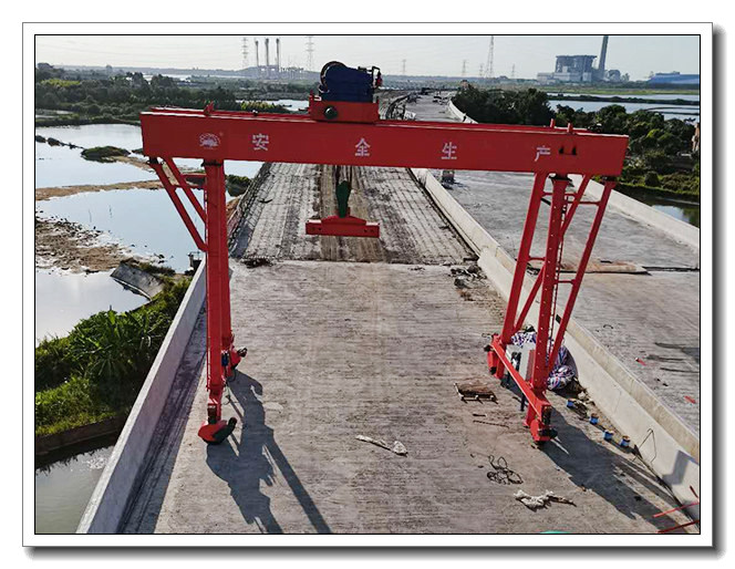 山西晋城龙门吊销售厂家大跨度龙门吊50吨