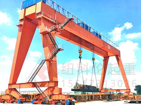 120吨龙门吊最大起升高度如何根据货种调整